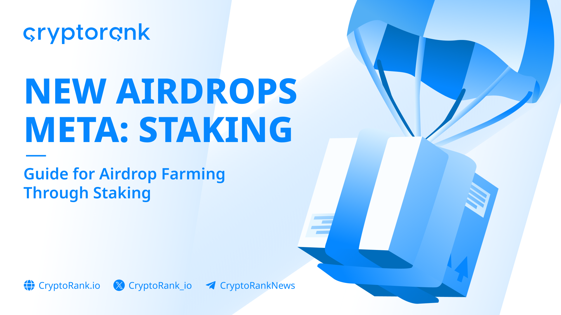 New Airdrops Meta: Staking