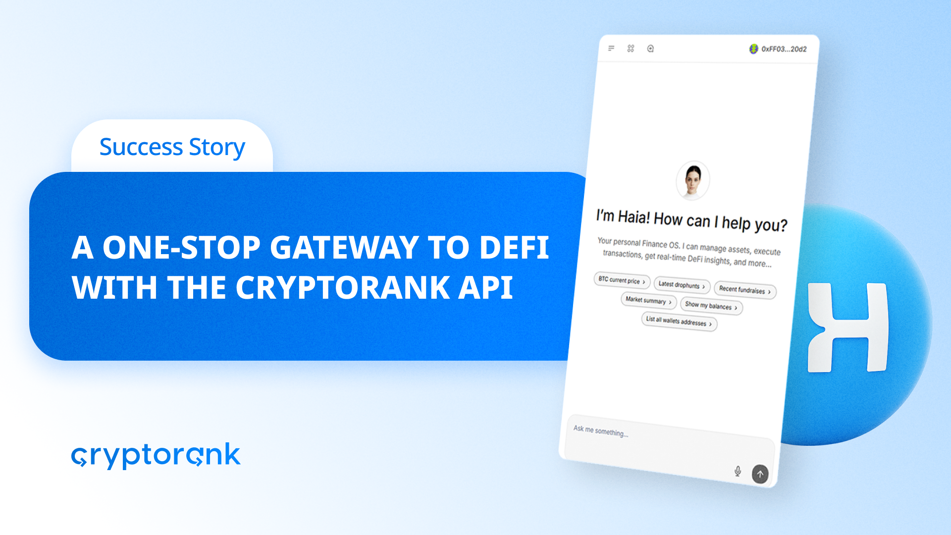 How Haust Network Built a One-Stop Gateway to DeFi with the CryptoRank API