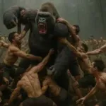 100 Men vs 1 Gorilla