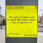 $500M piece of paper