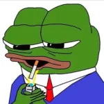 Pepe wif cig