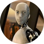 staring robot