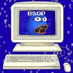 BLUE SCREEN OF PEPE