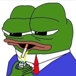 Pepe wif cig