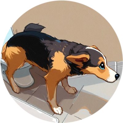 Pissing Dog Farts