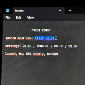 Test Coin