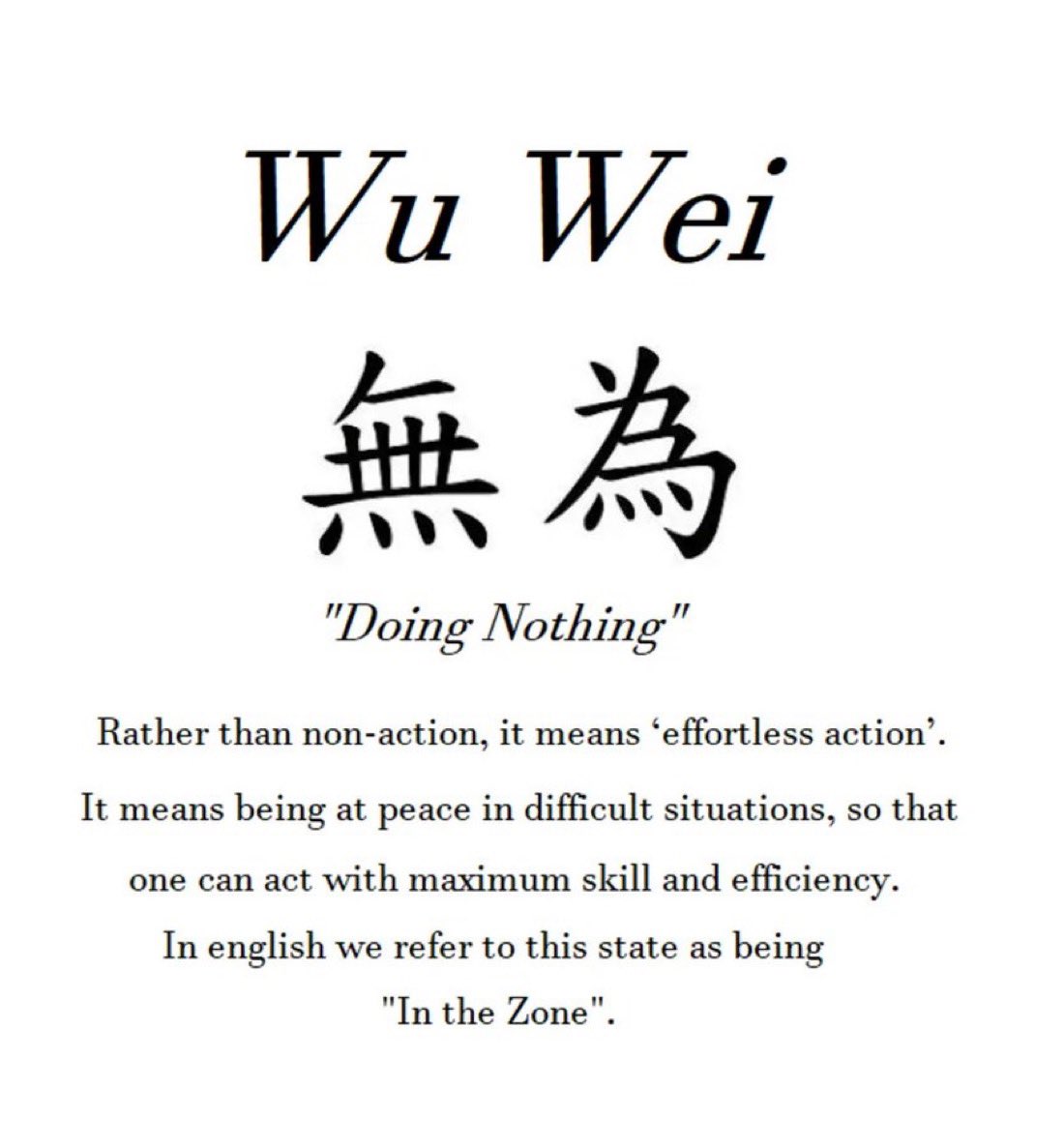 Wu Wei