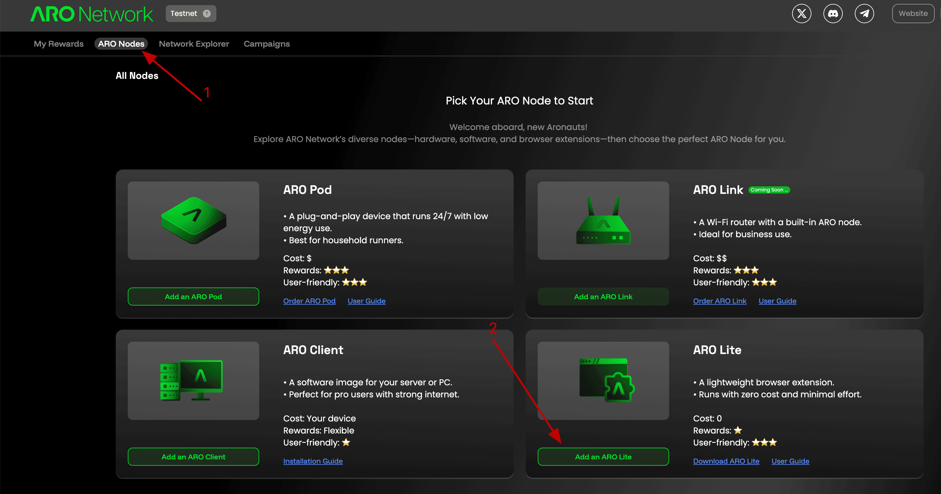 ARO Network Airdrop guide: Steps to potential Reward | CryptoRank.io